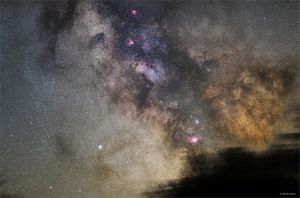 The Sagittarius constellations in Sumava, CZ, Nikon D810A, Zeiss Otus 85/1,4