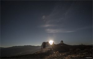 The full Moon at ESO's observatory La Silla, Chile, Nikon D700