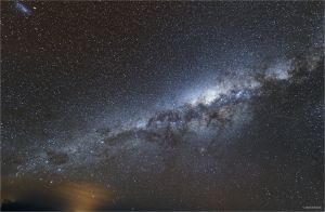 Centrální část Mléčné dráhy, ESO obs., La Silla, Chile, Nikon D700